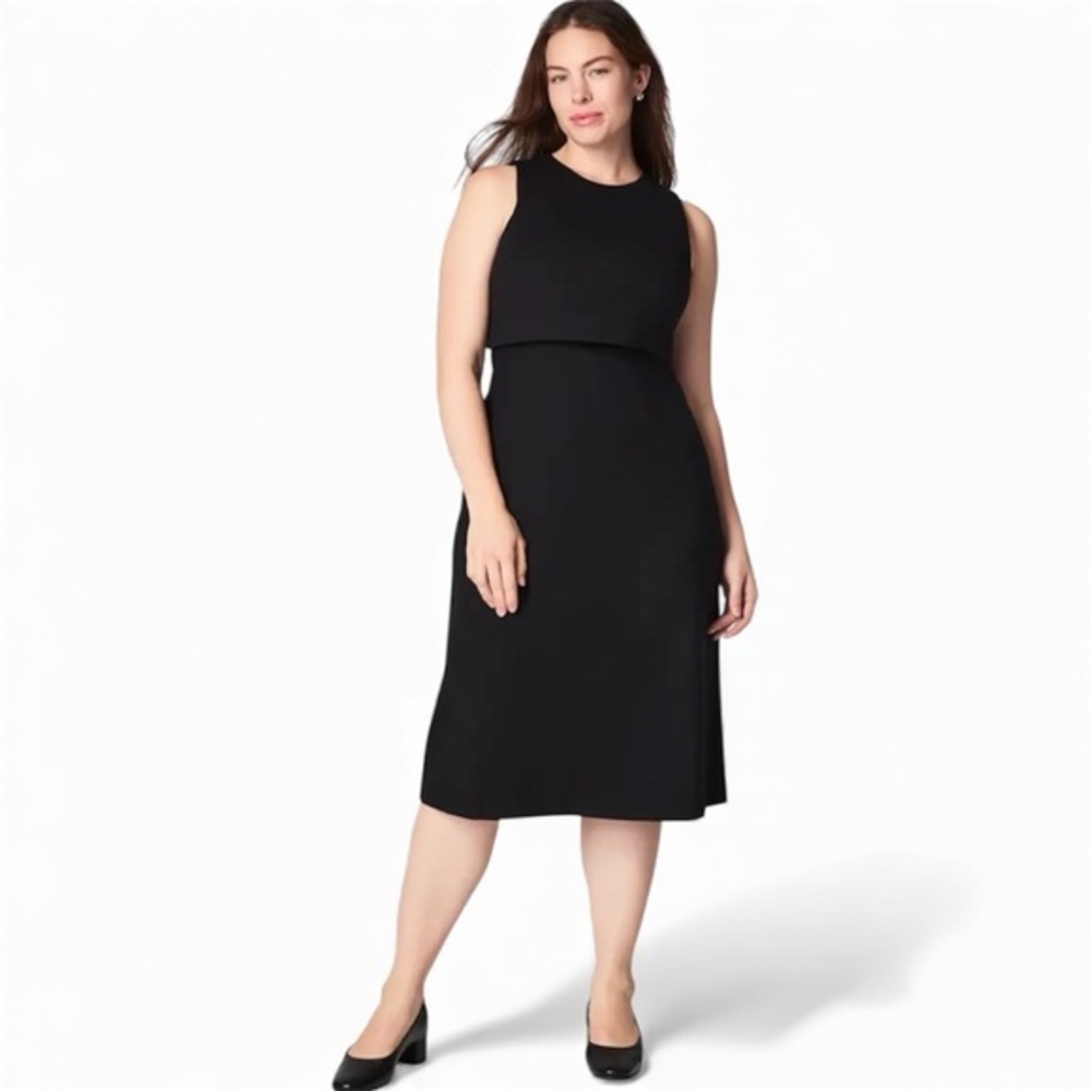 New Spanx Elegant Black Sleeveless Dress